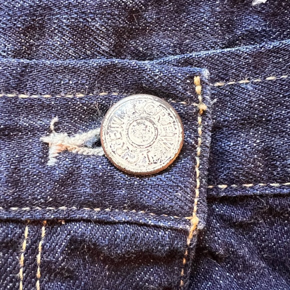 J.Crew Womens Dark Wash Blue Denim Jean Short Mini Skirt Sz 27. EUC. - Picture 3 of 5